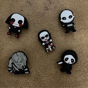 Croc Charms Halloween Themed
Charms (5pcs) New Without Tags